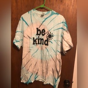 Sunshine Sisters Be Kind Tie Dye Tee XL